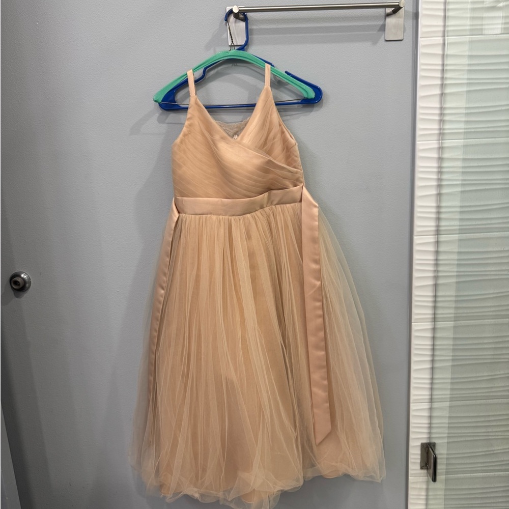 Kids Dress in Beige
